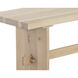Linus Light Oak Bench
